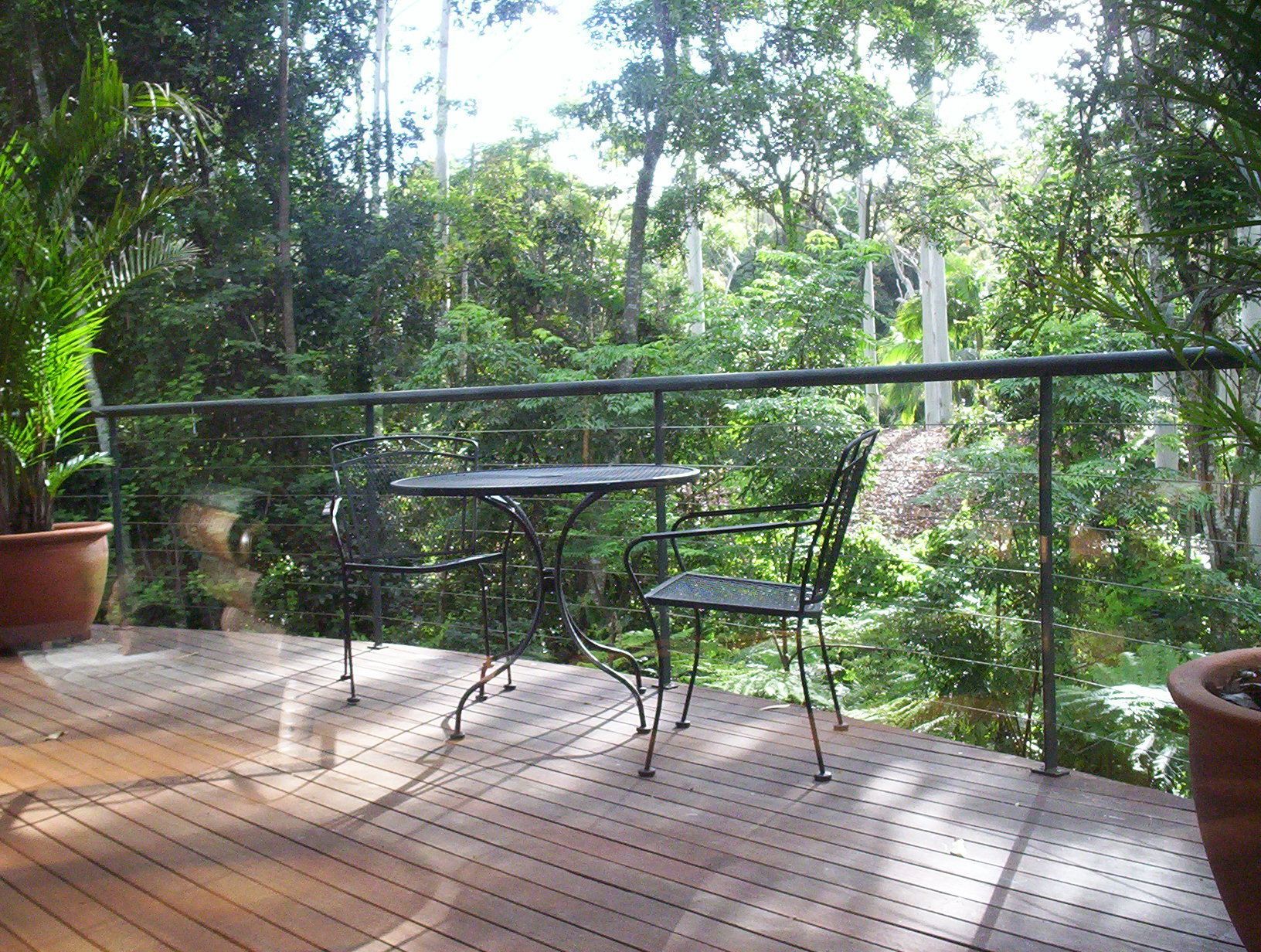 Deluxe Tree House | Balcony view