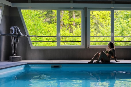 Piscine couverte. Vallée Noble
