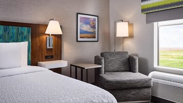 Phòng, 1 giường cỡ king, tủ lạnh & lò vi sóng | 1 phòng ngủ, bộ đồ giường kháng dị ứng, nệm Select Comfort
