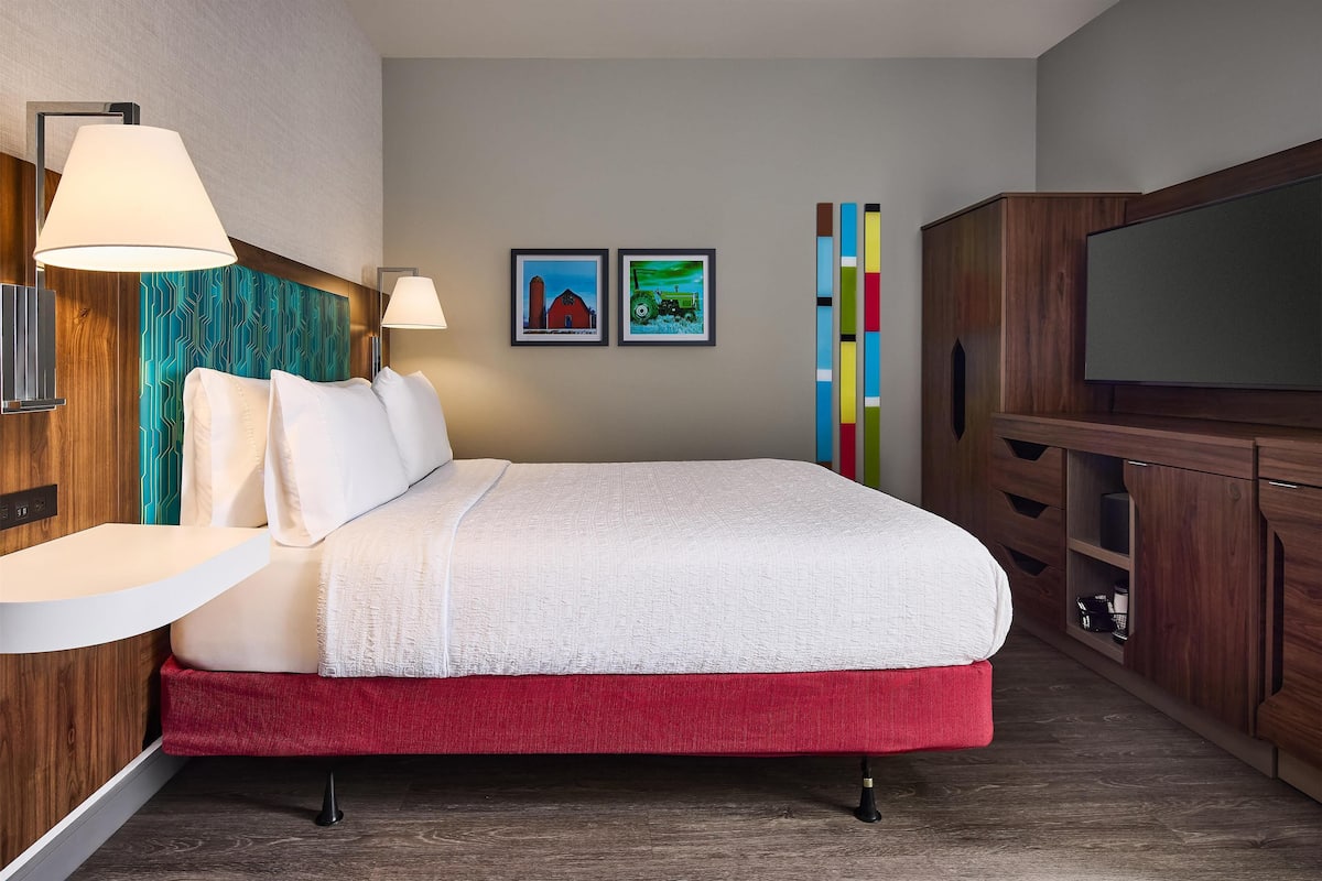 1 chambre, literie hypoallergénique, matelas Select Comfort