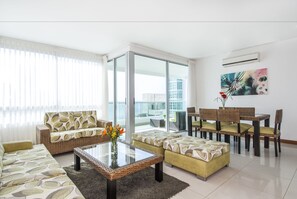 Apartment, 2 Schlafzimmer | Ausblick vom Zimmer