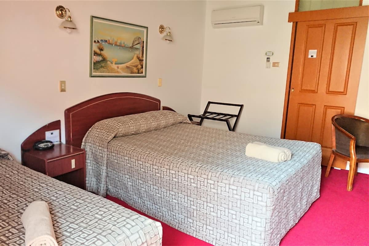 Premium bedding, pillow-top beds, minibar, desk