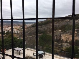 Blick von der Unterkunft