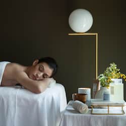 Behandelingskamers voor koppels, lichaamsbehandelingen, aromatherapie