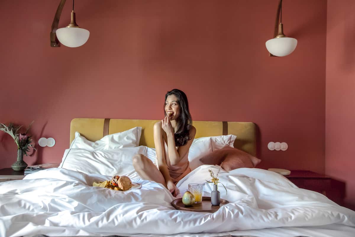 Suite | 1 slaapkamer, een minibar, een kluis op de kamer, een bureau