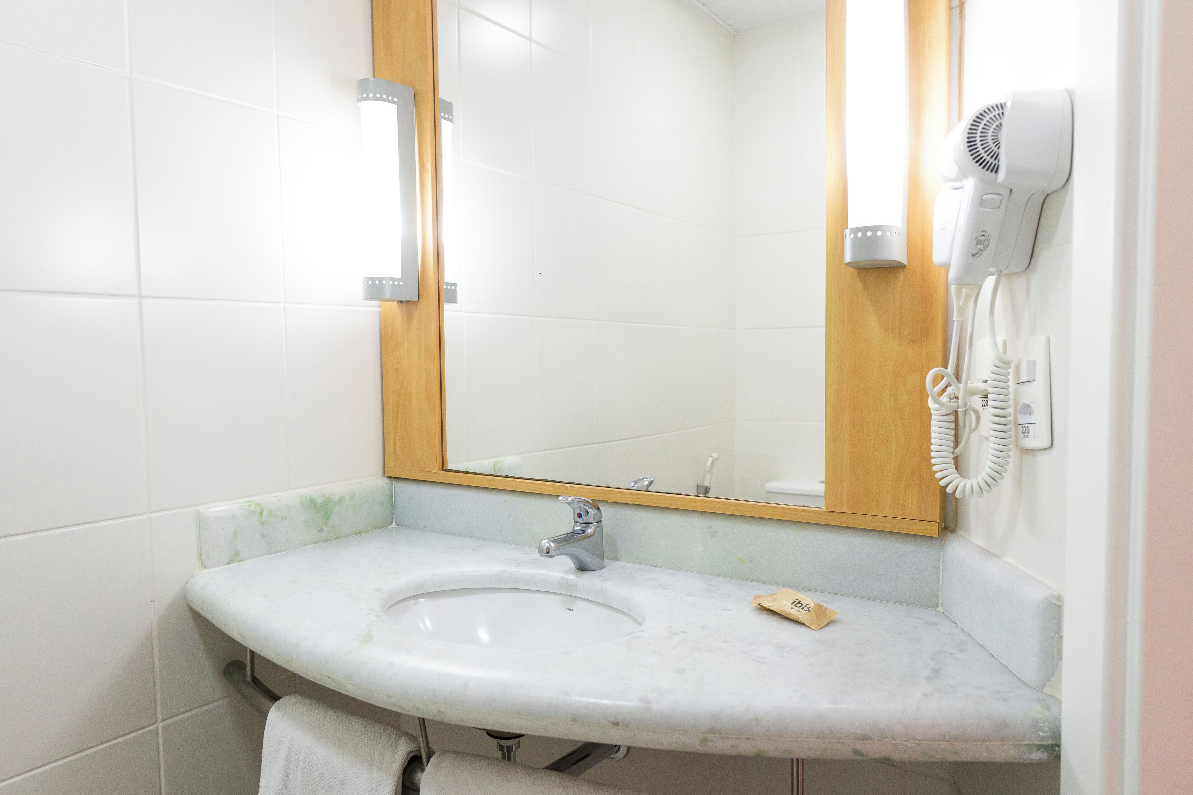 shower, eco-friendly toiletries, hair dryer, bidet