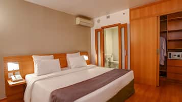 Ropa de cama hipoalergénica y minibar