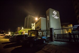 Front of property – evening/night