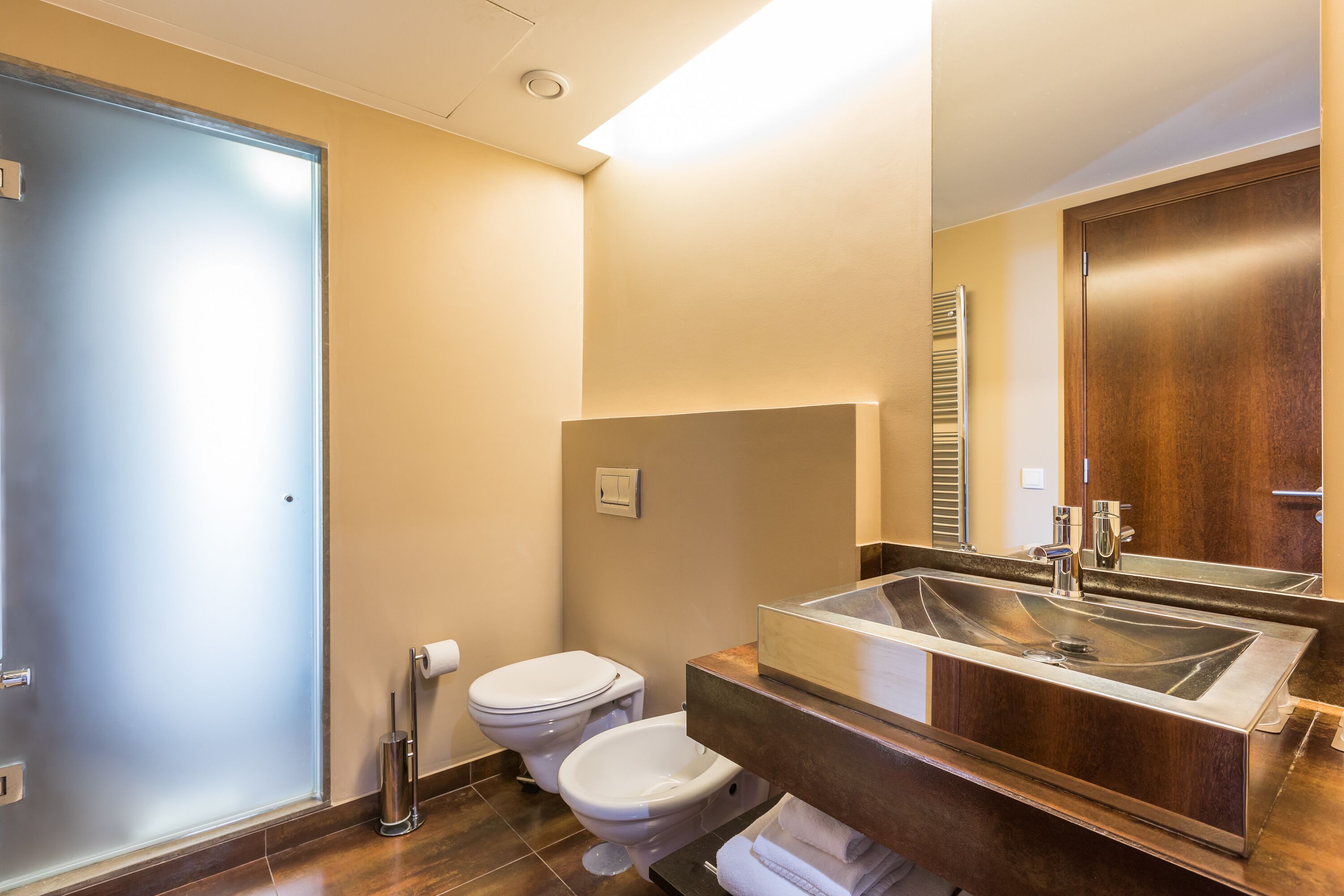 villa, 2 bedrooms, private pool | bathroom | shower, free toiletries, hair dryer, bathrobes