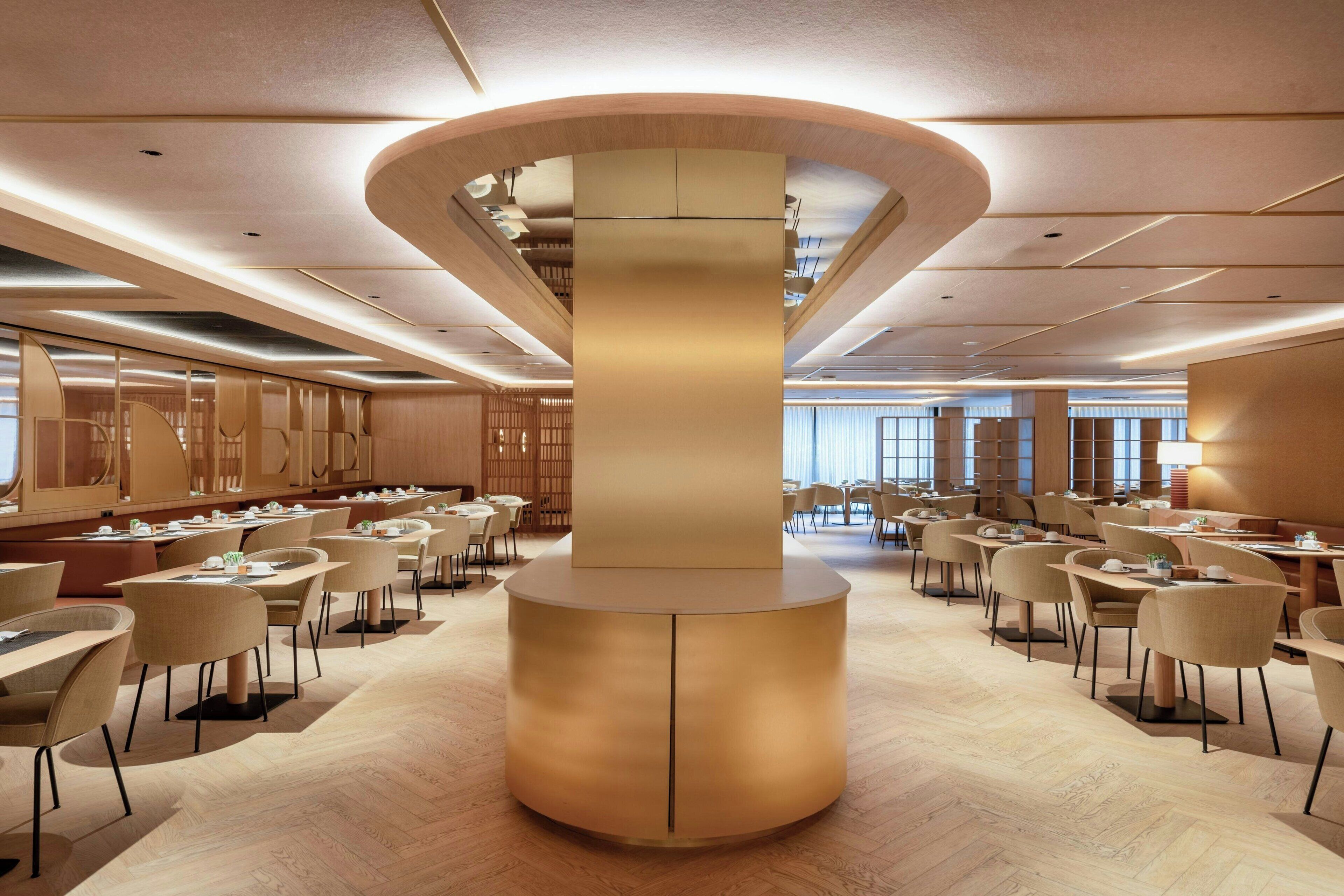 每日供應吃到飽早餐 (每人 EUR22)