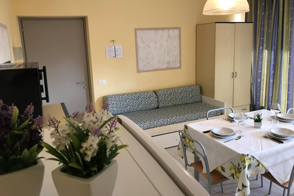 Standard Apartment, 1 Bedroom (massima occupancy 4 pax ) | Living area | TV