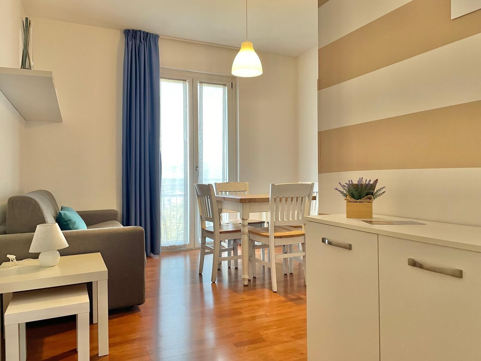 Deluxe Apartment, 1 Bedroom | Living area | 19-inch flat-screen TV with satellite channels, TV