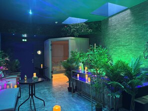 Turkish bath/hammam, hot stone massages, sports massages, body wraps