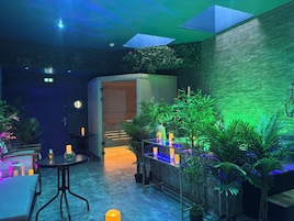 Baño turco/hammam, masajes con piedras calientes, masajes deportivos