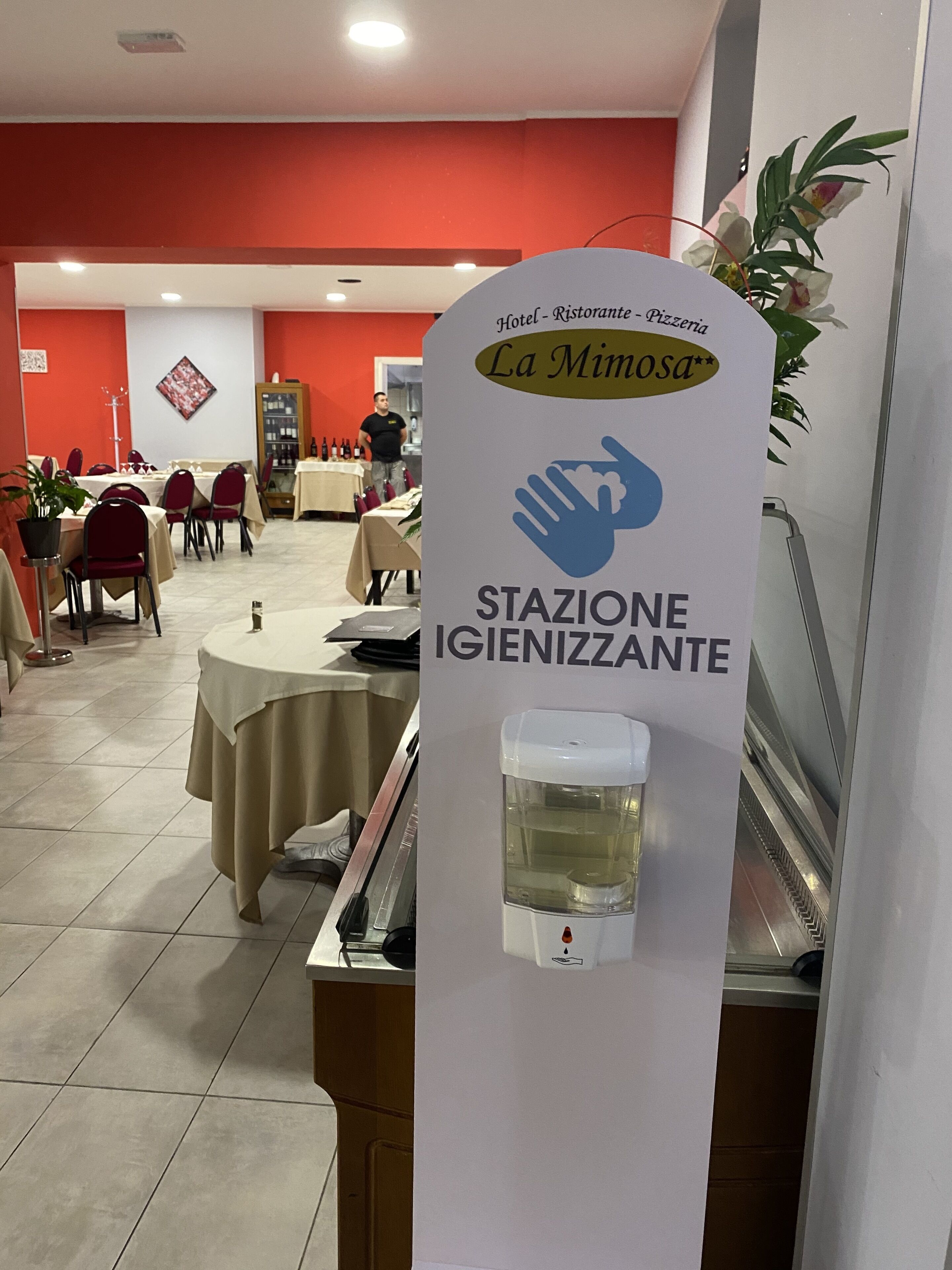 breakfast, lunch, dinner served; italian cuisine