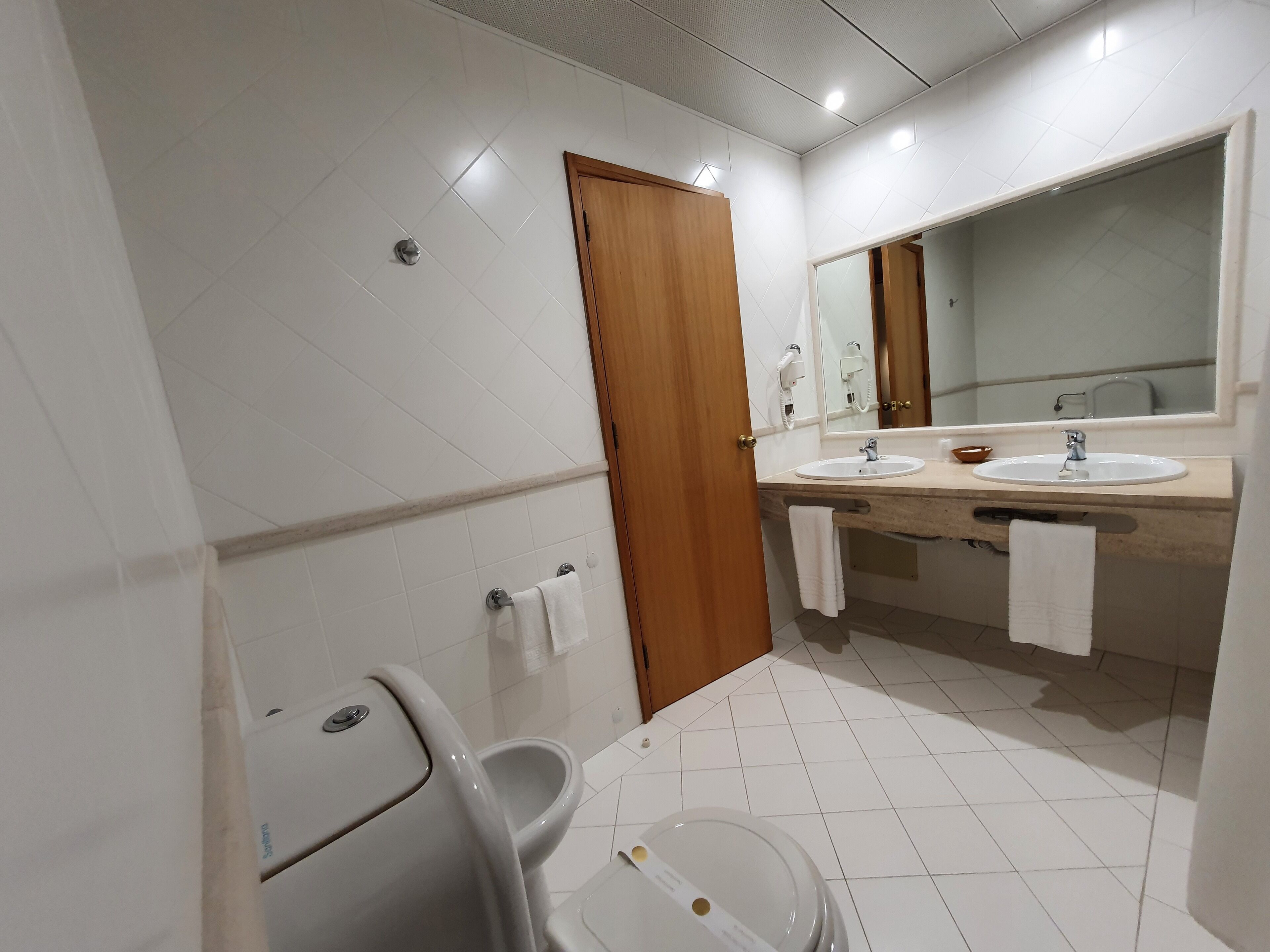 suite | bathroom | bathtub, free toiletries, hair dryer, bidet