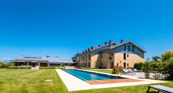 Façade de l’hébergement