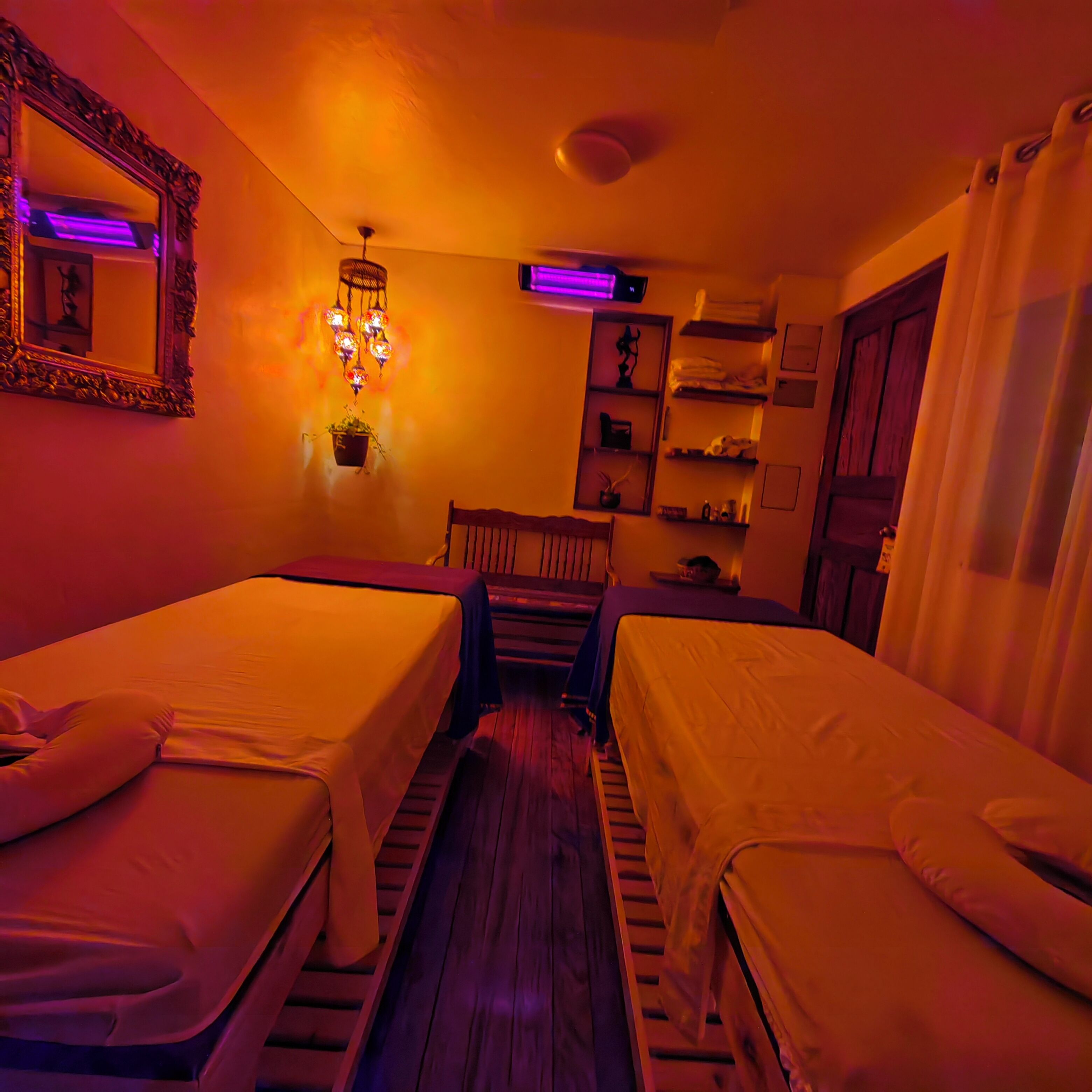 Hot stone massages, deep-tissue massages