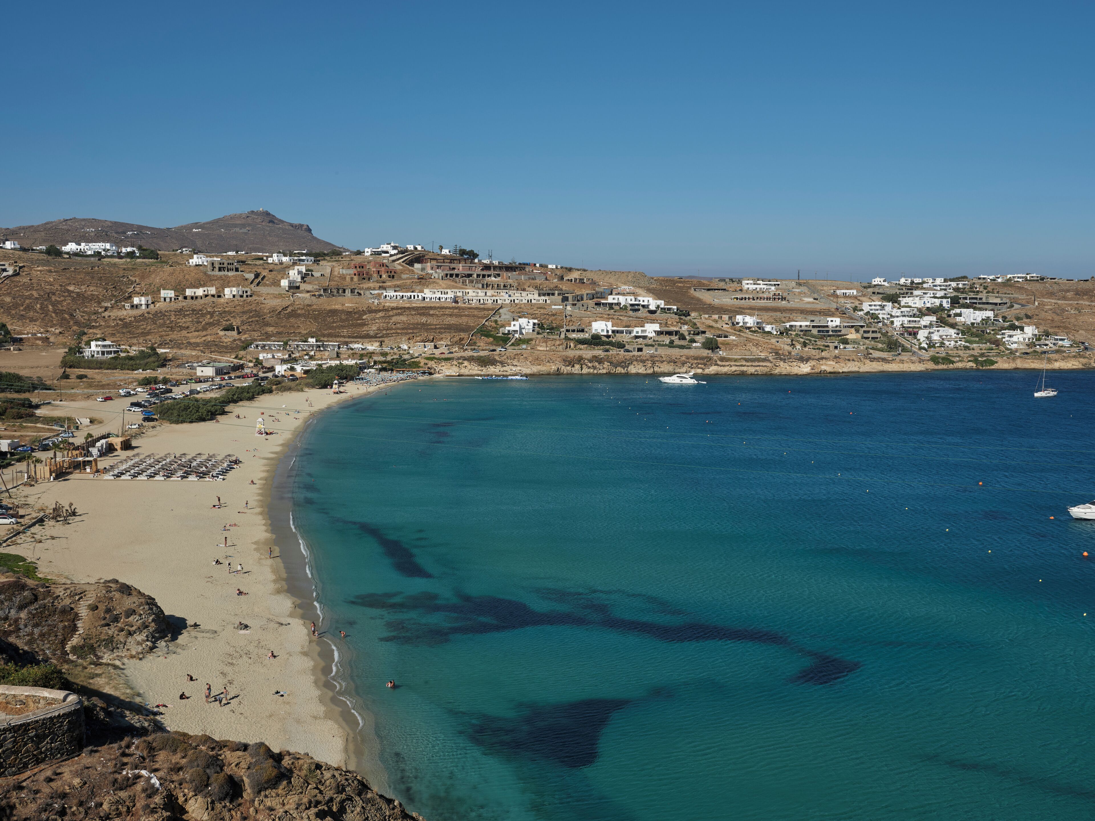 Vista a la playa o al mar