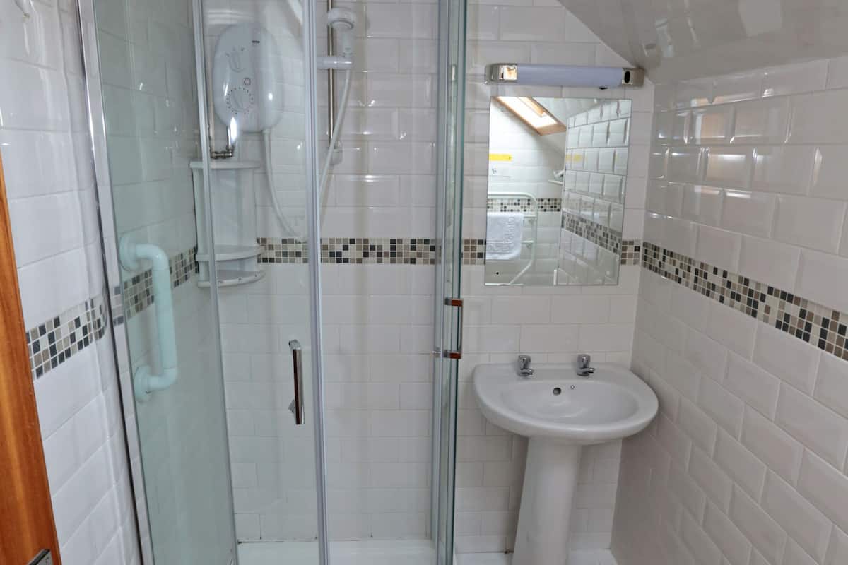 standard single room, 1 single bed | bathroom | shower, rainfall showerhead, free toiletries, hair dryer