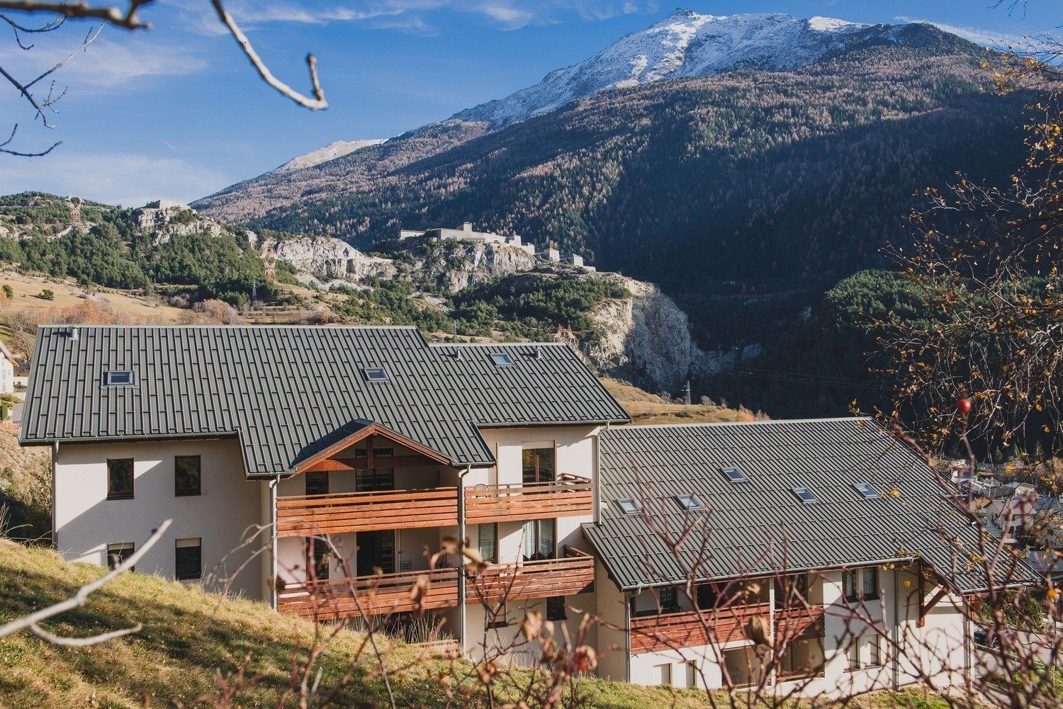 Fassade der Unterkunft