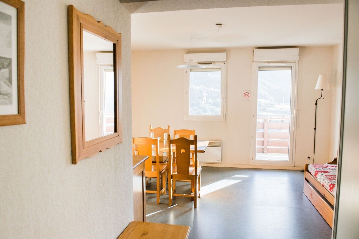 Restauration dans la chambre