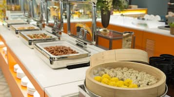 Daily buffet breakfast for a fee