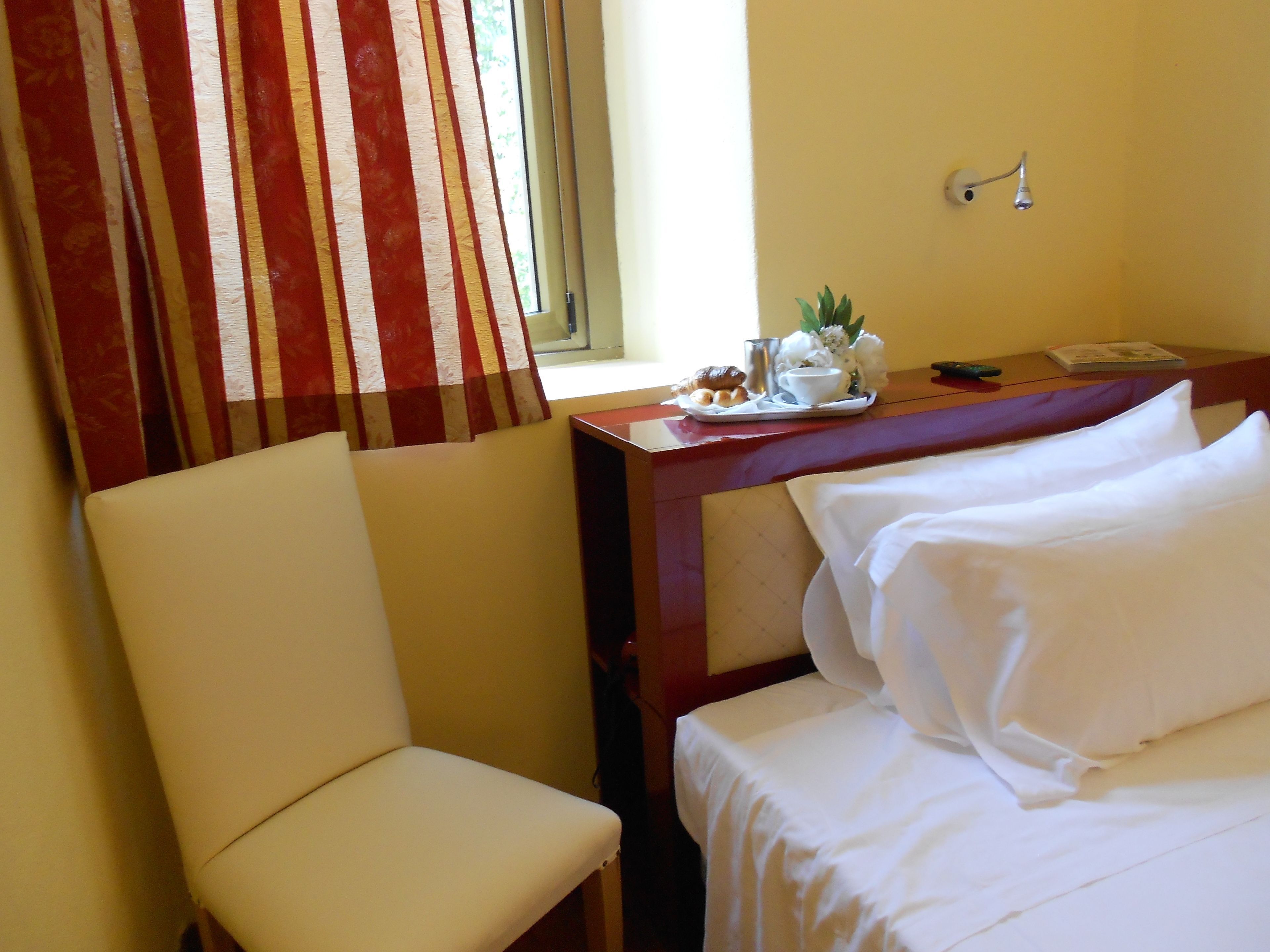 Down comforters, in-room safe, desk, free WiFi