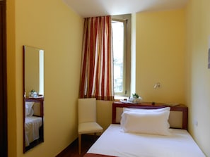 Down comforters, in-room safe, desk, free WiFi