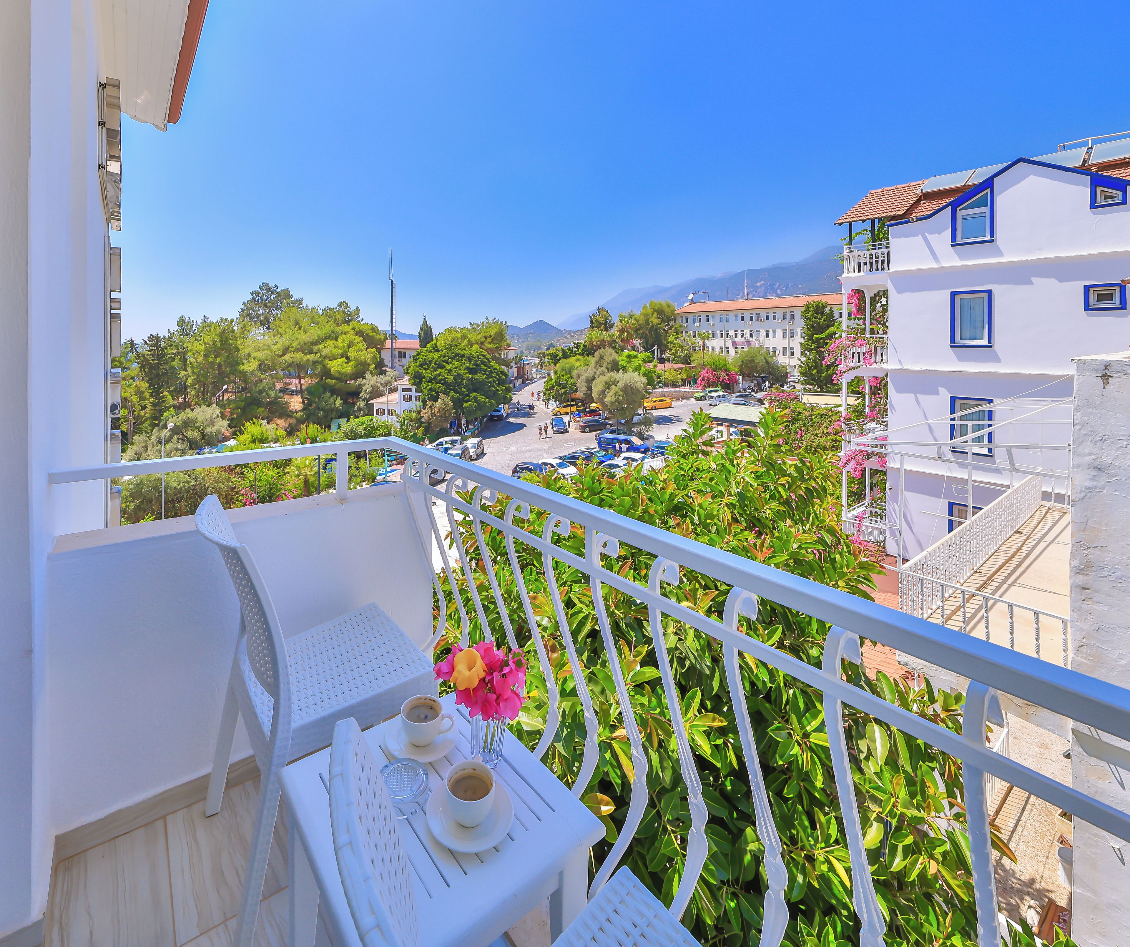 Vue depuis le balcon