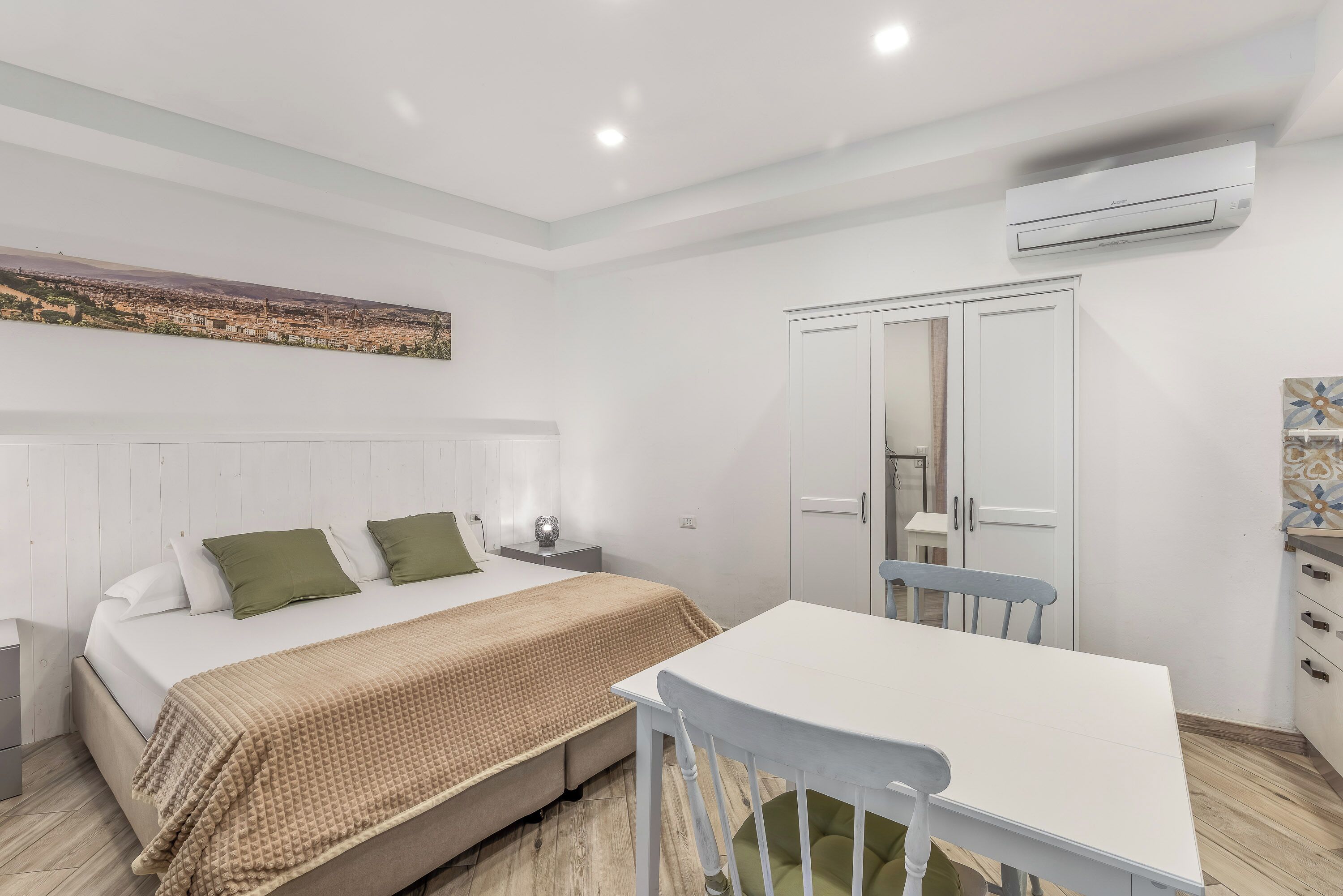 2 habitaciones, sábanas italianas Frette y ropa de cama hipoalergénica 