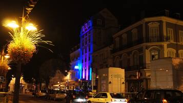 Front of property – evening/night