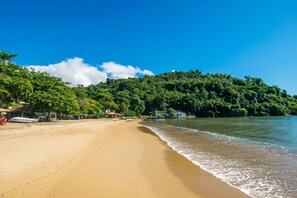 On the beach, beach shuttle, beach massages, beach volleyball