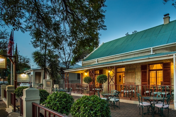 Front of property – evening/night