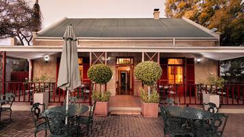 Voorkant van accommodatie