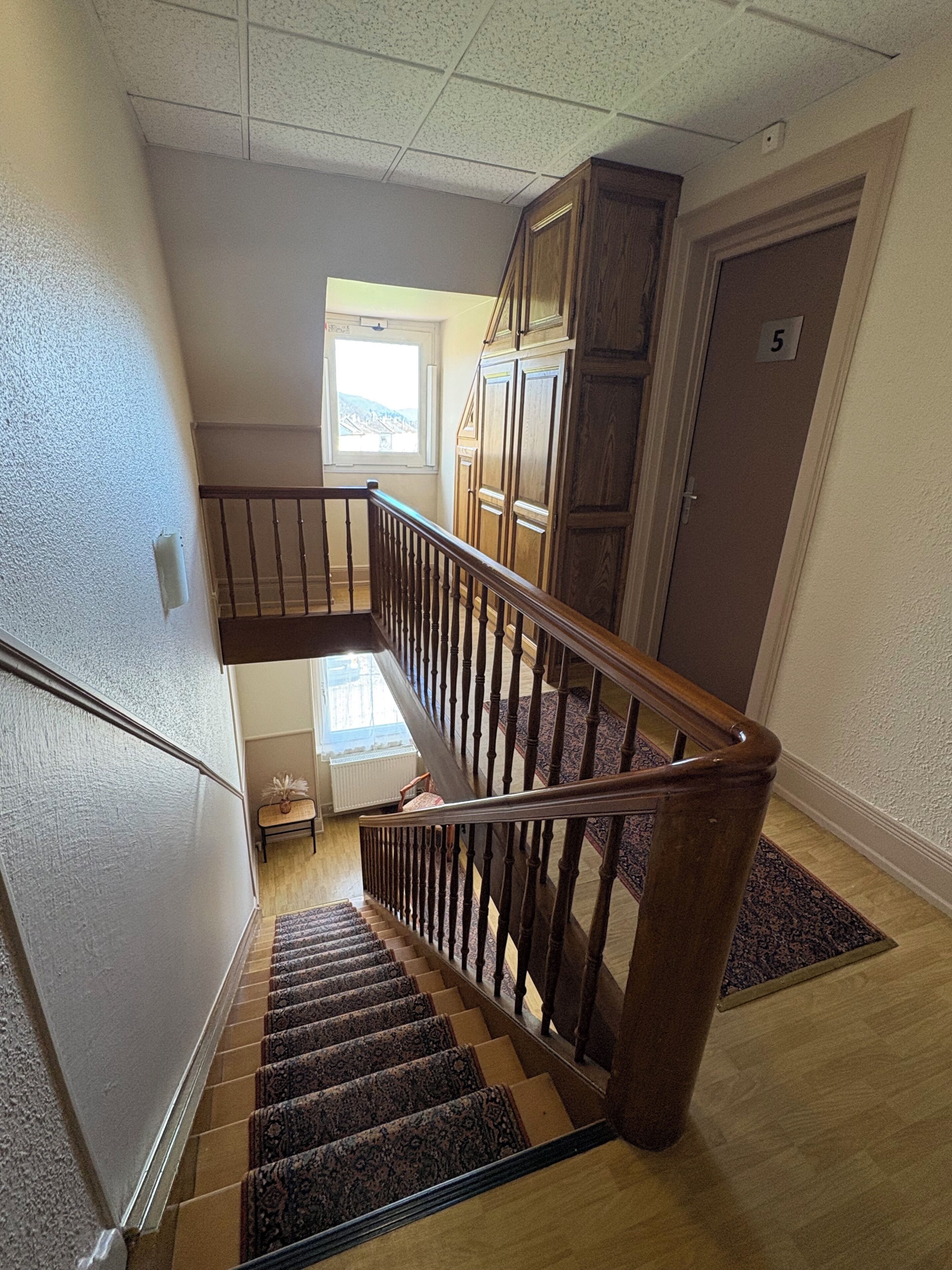 Rampes dans les escaliers