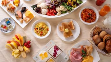 Daily buffet breakfast for a fee