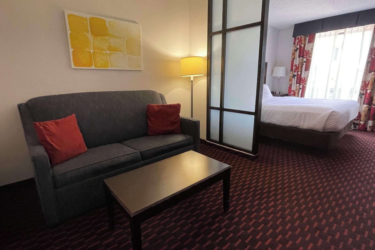 premium bedding, desk, iron/ironing board, free cots/infant beds