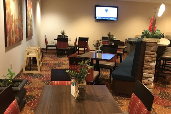 Free buffet breakfast