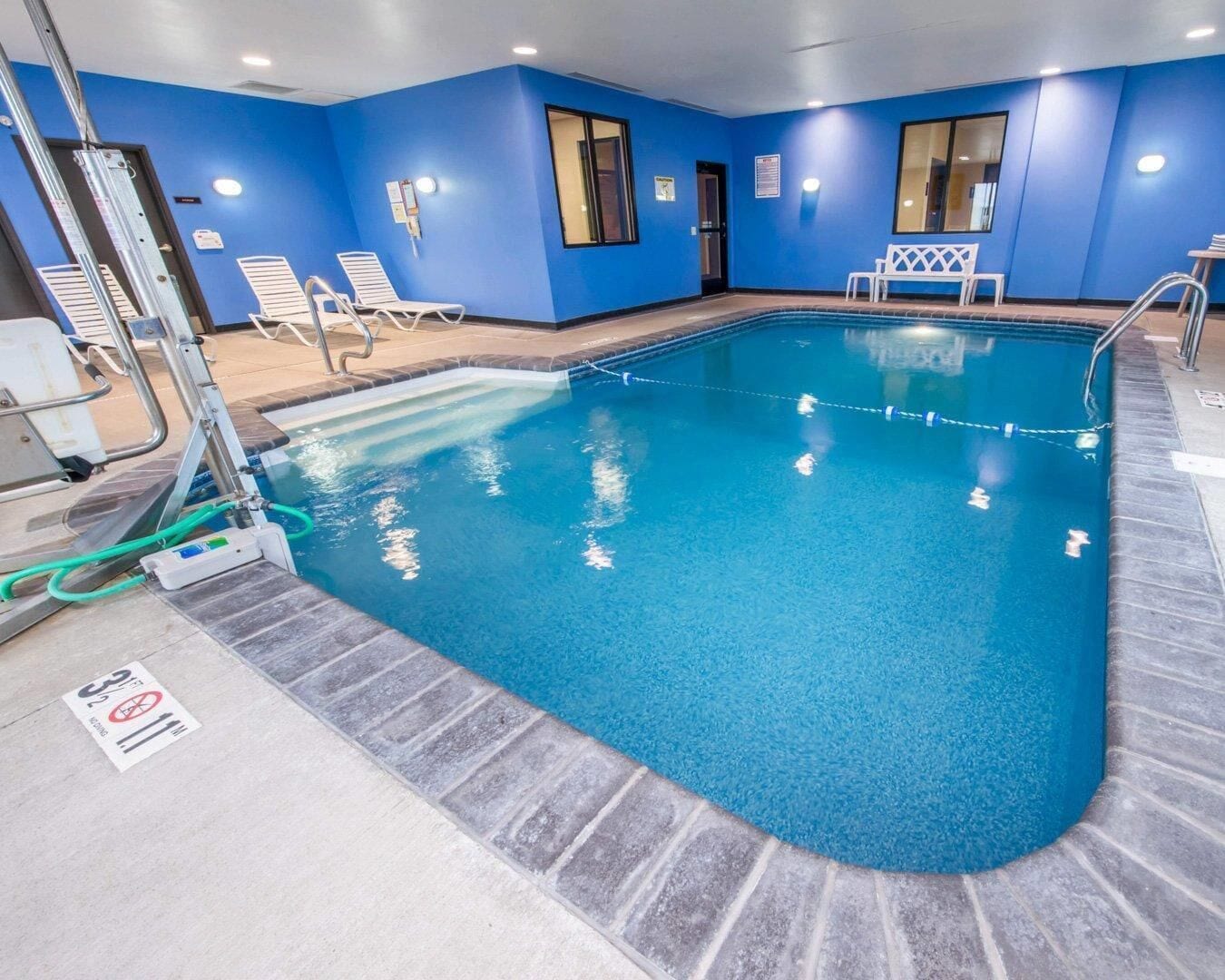 Piscine couverte