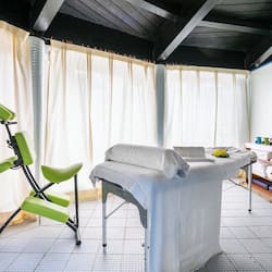 Body treatments, hot stone massages, sports massages