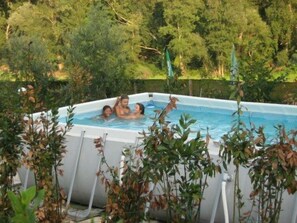 Seasonal outdoor pool