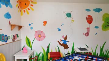 Área de juegos infantiles bajo techo