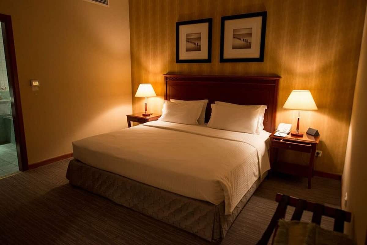 Minibar, in-room safe, desk, blackout drapes