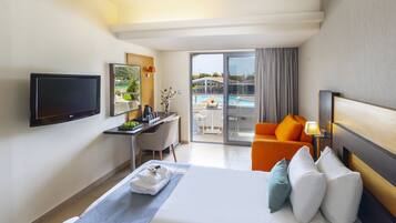 Twin Room, Pool View | View from room