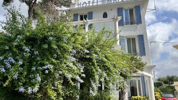 Façade de l’hébergement