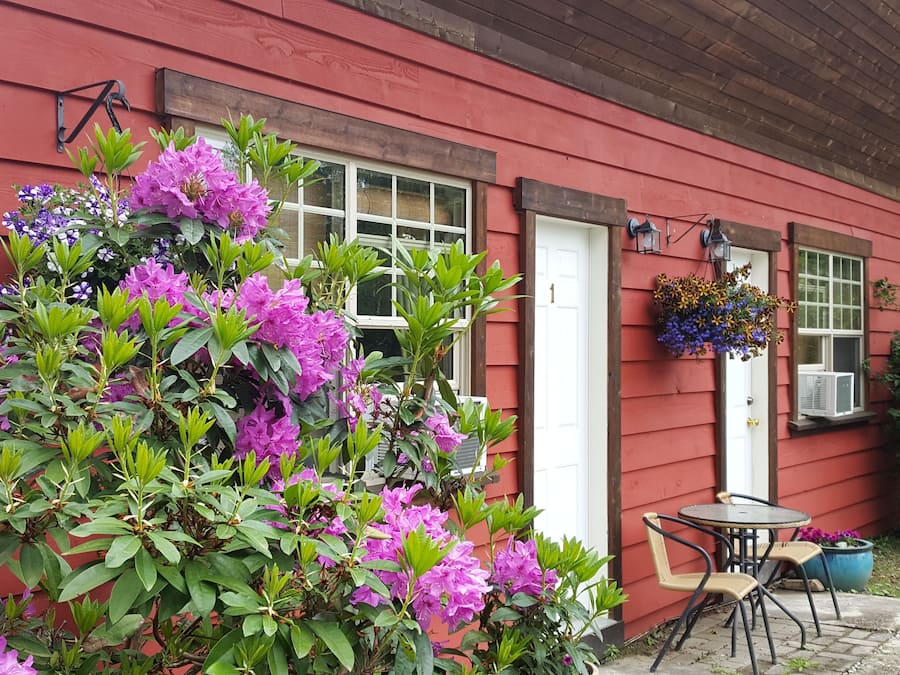 Fachada de la propiedad