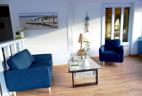 Lobby - Hotel Le Vauban (Merville-Franceville-Plage)