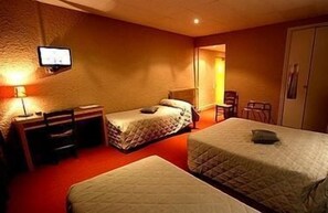 Desk, free cribs/infant beds, free WiFi, bed sheets