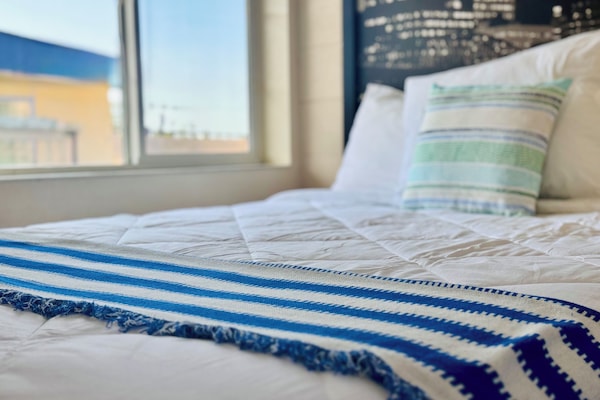 Standard Room, 2 Double Beds (Newly Redone) | Down comforters, desk, laptop workspace, blackout drapes